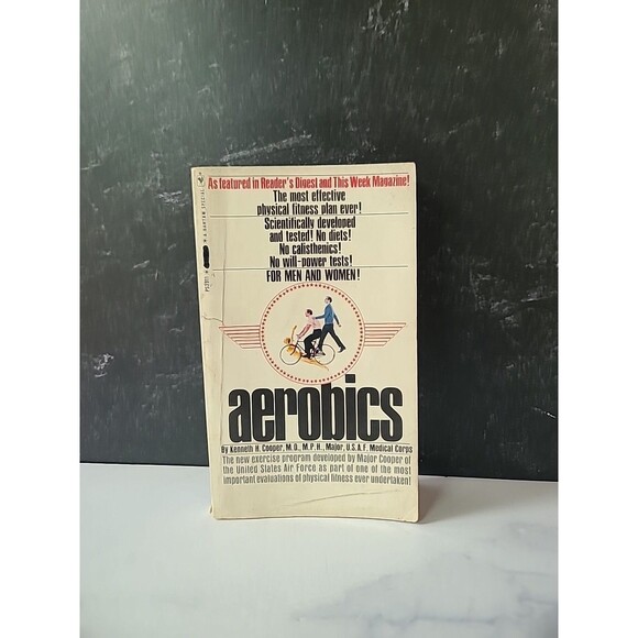 Aerobics By Kenneth H. Cooper, M.D. Paperback - Picture 1 of 10